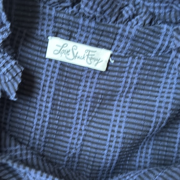 LoveShackFancy button down ruffle top XS - Picture 9 of 11